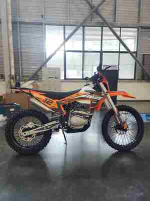 KEWS 175FMN PR300 มอเตอร์ไซค์ Enduro / Motocross 4T พร้อมเครื่องยนต์ PR300 ขนาด 271.3ML พิสตันและเครื่องเริ่มต้นไฟฟ้า