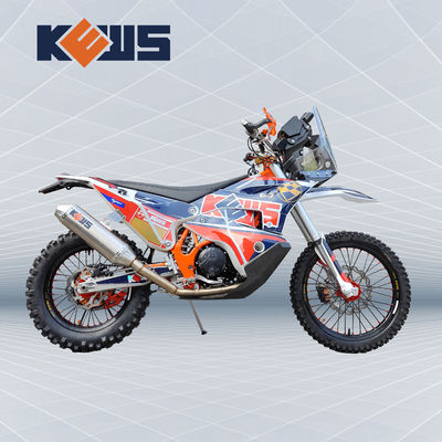 ชุดเต็ม 120KM / H รถจักรยานยนต์ Rally 450 CC Dirt Bikes รถมอเตอร์ไซด์ก้านสูง
