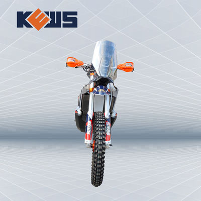 ชุดเต็ม 120KM / H รถจักรยานยนต์ Rally 450 CC Dirt Bikes รถมอเตอร์ไซด์ก้านสูง
