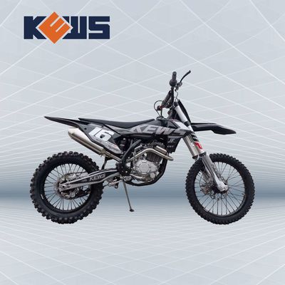 Kews CB-F250 จักรยาน Enduro สีดำ ODM รถจักรยานยนต์ Dual Sport สีดำ