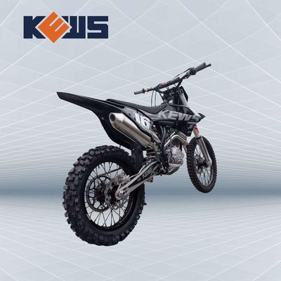 Kews CB-F250 จักรยาน Enduro สีดำ ODM รถจักรยานยนต์ Dual Sport สีดำ