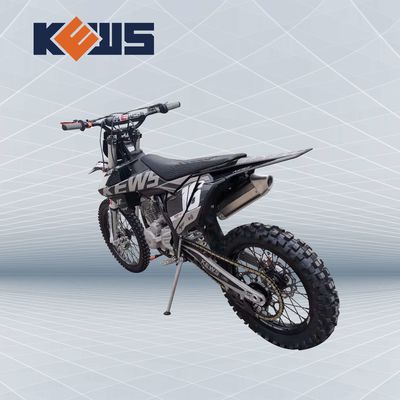 Kews CB-F250 จักรยาน Enduro สีดำ ODM รถจักรยานยนต์ Dual Sport สีดำ