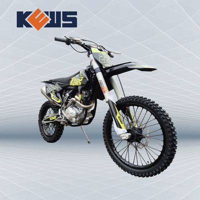 ZS172fmm-3a 250CC Enduro Bikes จักรยานกีฬาคู่สีเหลืองพร้อมกระบอกสูบเดี่ยว