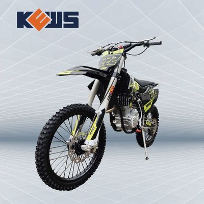 ZS172fmm-3a 250CC Enduro Bikes จักรยานกีฬาคู่สีเหลืองพร้อมกระบอกสูบเดี่ยว