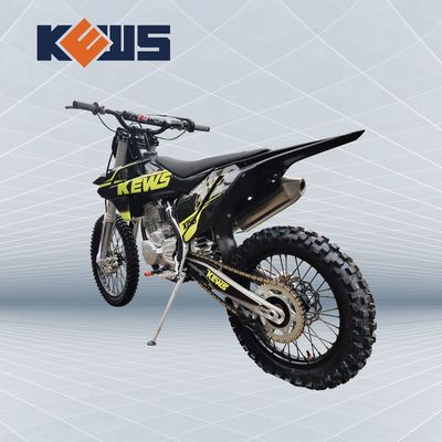 ZS172fmm-3a 250CC Enduro Bikes จักรยานกีฬาคู่สีเหลืองพร้อมกระบอกสูบเดี่ยว