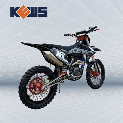 รถจักรยานยนต์ Enduro 250CC สีดำรุ่น K16 พร้อมเครื่องยนต์ Benelli Twin Cam 120KM / H