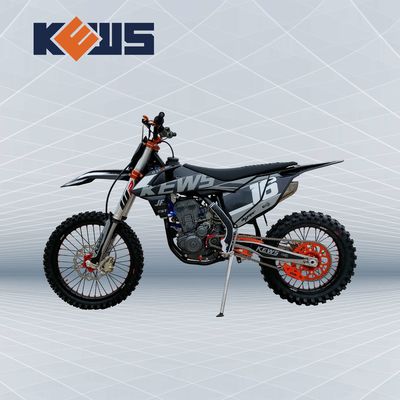 รถจักรยานยนต์ Enduro 250CC สีดำรุ่น K16 พร้อมเครื่องยนต์ Benelli Twin Cam 120KM / H