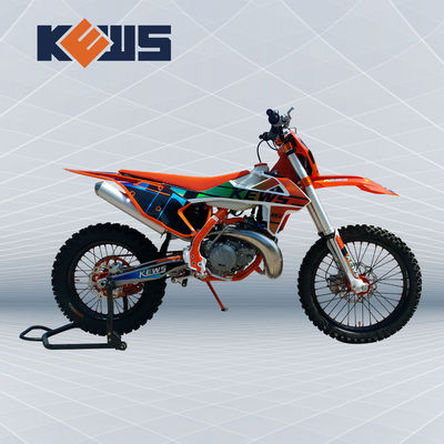 K16-2T MLF300 2 Stroke Motocross 120KM / H สตาร์ทไฟฟ้า 2 Stroke Dirt Bike
