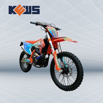 มอเตอร์ไซค์ Enduro 300CC สีส้ม KTM Dirt Bikes 120KM/H