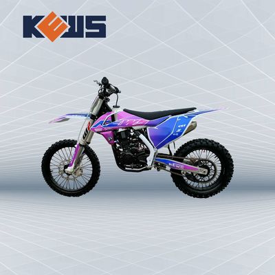 Kews Four Stroke Motocross 300CC 4 Stroke Dirt Bike สติกเกอร์สีน้ำเงิน Trail Bikes