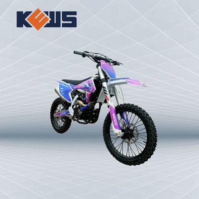 Kews Four Stroke Motocross 300CC 4 Stroke Dirt Bike สติกเกอร์สีน้ำเงิน Trail Bikes