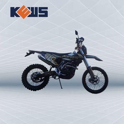 รถจักรยานยนต์สีดำในสติกเกอร์สีทอง 300CC Euro 4 Motorcycles NC300S On Road Dirt Bikes