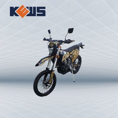 รถจักรยานยนต์สีดำในสติกเกอร์สีทอง 300CC Euro 4 Motorcycles NC300S On Road Dirt Bikes