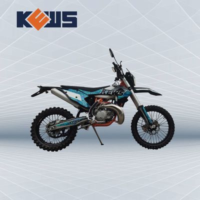 EC300 รถจักรยานยนต์ Enduro สองจังหวะระบายความร้อนด้วยน้ำ Kews 300CC Dual Sport ODM