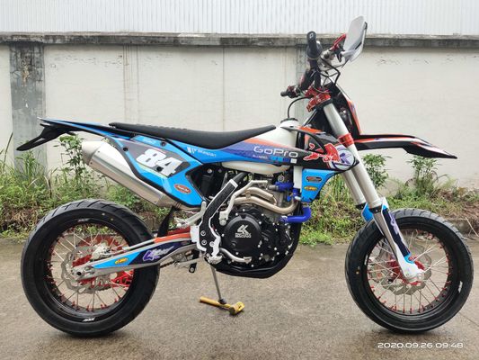 เครื่องยนต์สี่จังหวะระบายความร้อนด้วยน้ำ NC450 Super Motard Motorcycles Supermoto Bikes